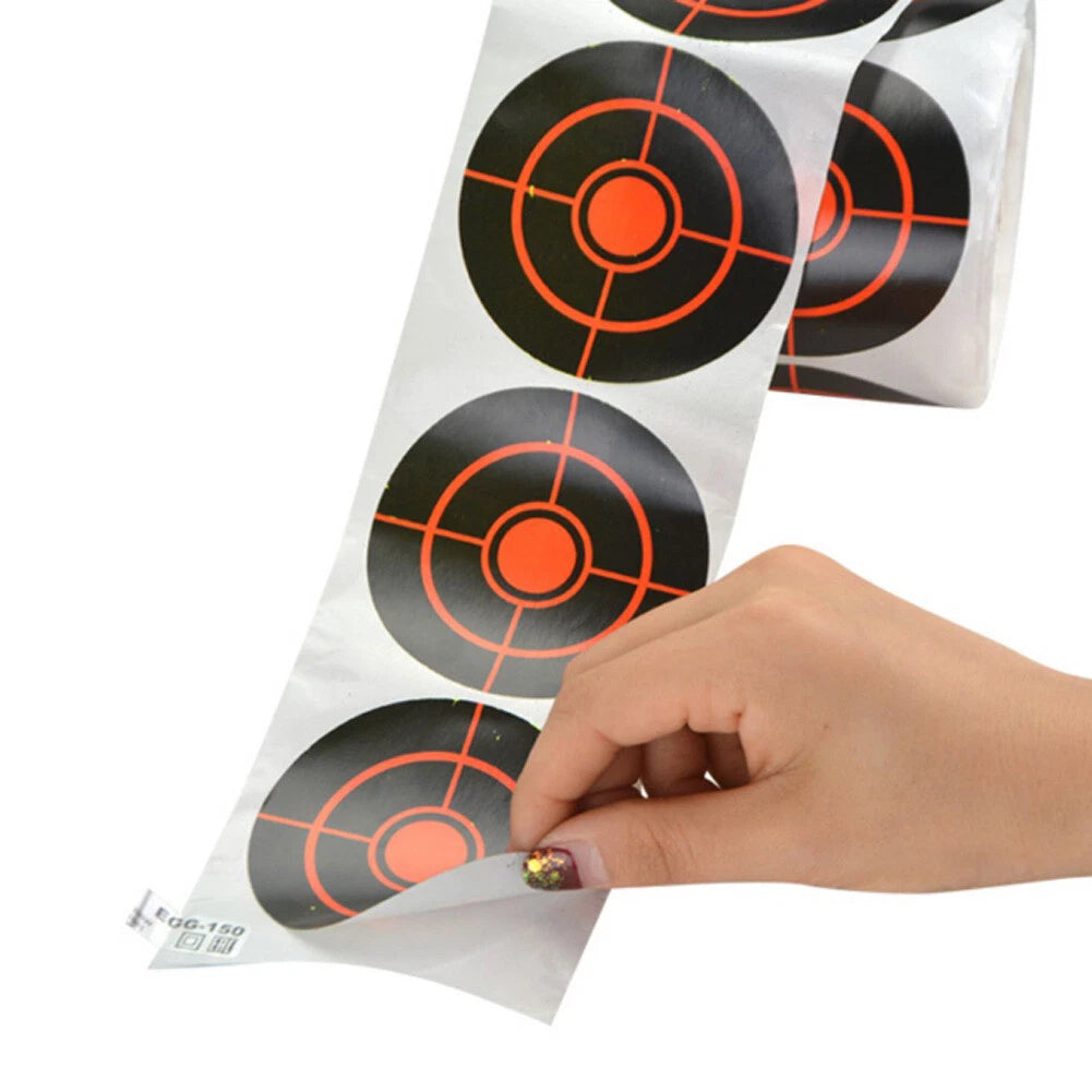 250pcs Self Adhesive Target Sticker Splatter Reactive Shooting Target