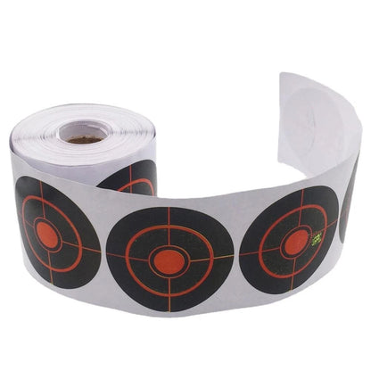 250pcs Self Adhesive Target Sticker Splatter Reactive Shooting Target