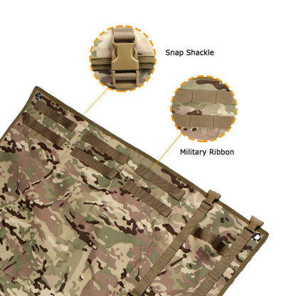 Training Molle Roll Up Hunting Gun Pad Tactical Shooting Range Mat Camouflage