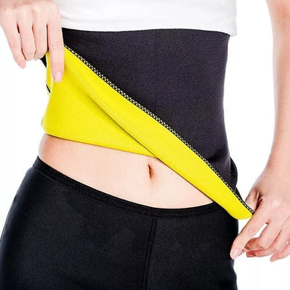 Sweat Fat Burn Tummy Trimmer Waist Trainer Fit Body Shaper Slimming Belt 2XL