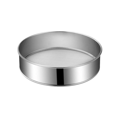 Fine Mesh Oil Strainer Sifter Stainless Steel Flour Sieve Colander Filter 15CM