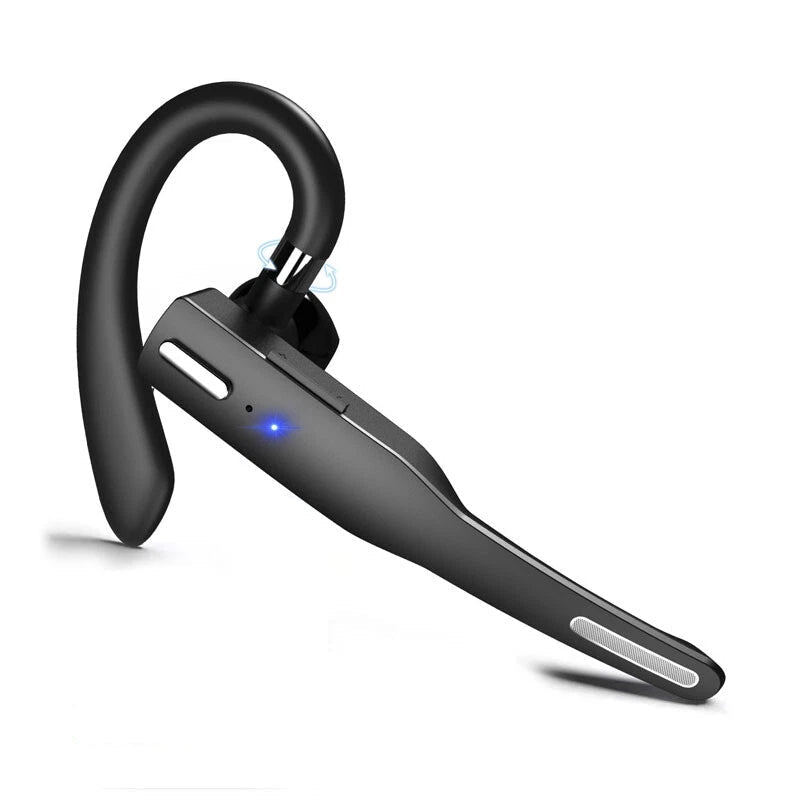 Driver Portable Earphone Headset Wireless Bluetooth Mic Business Headphones