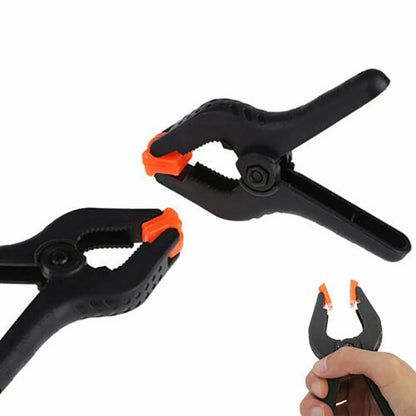12PCS Grip Plastic Clips Nylon Spring Clamps DIY Tools Photography Woodworking