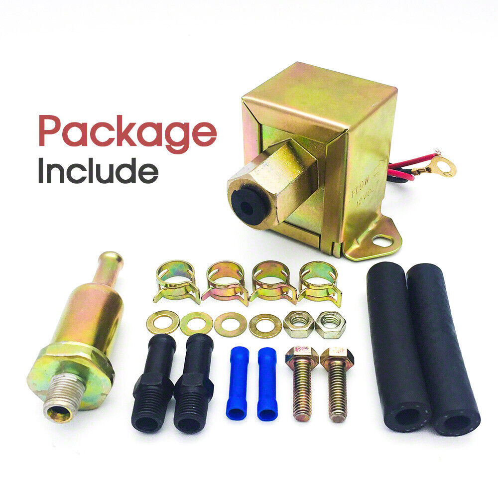 LPH Petrol Facet Universal Solid  4 To 6psi 130 Electric Fuel Pump 12 Volt