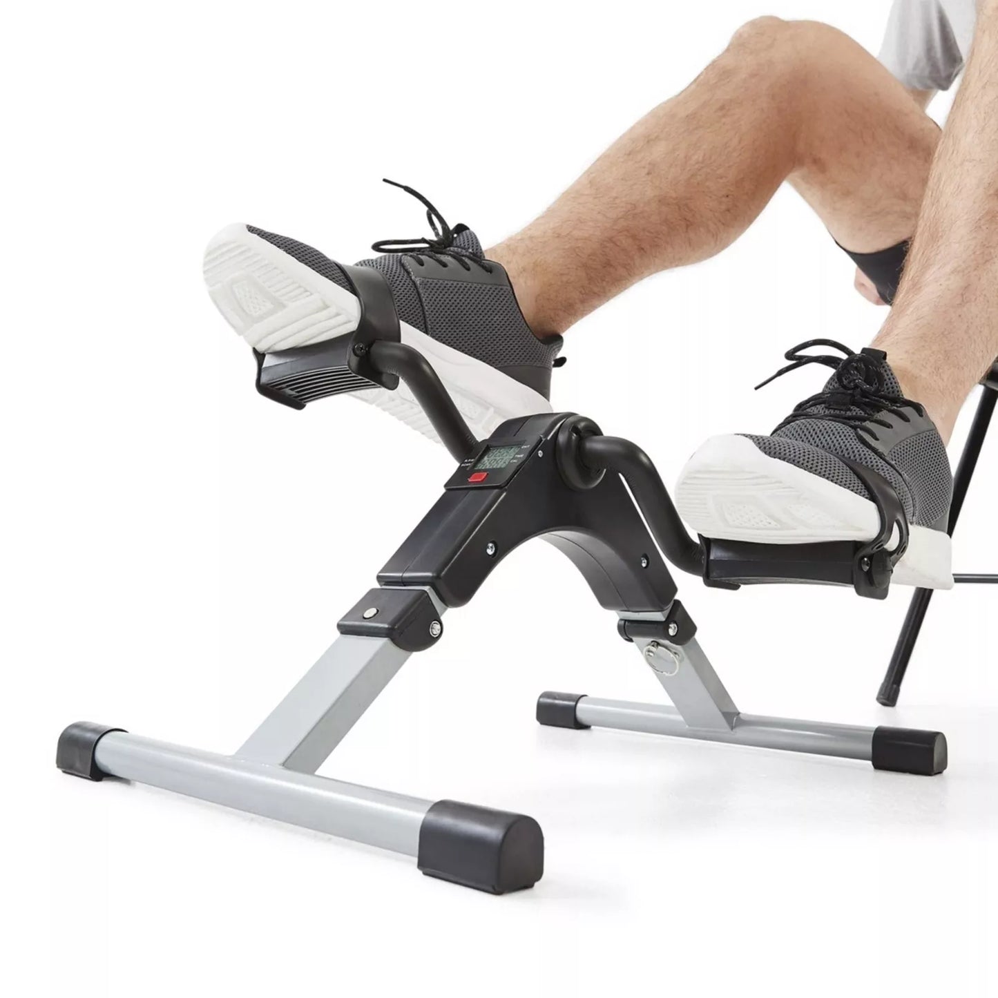 Bike Folding Exerciser Pedal Mini Exercise Trainer Home Gym Pedal Cycle Machine