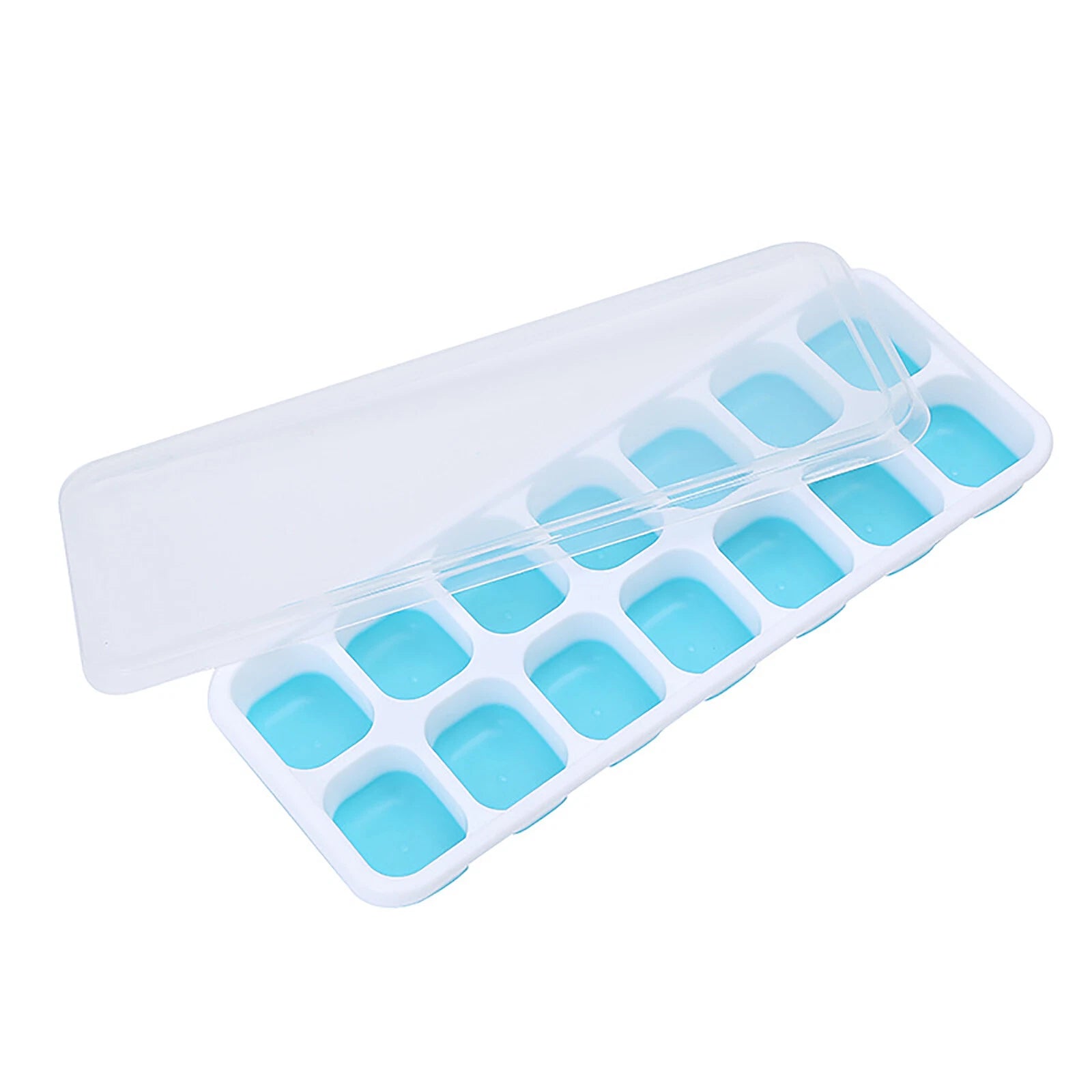 Chocolate Whiskey Mould Square Ball Tray 14 Blocks Silicone Ice Cube Maker 4PCS