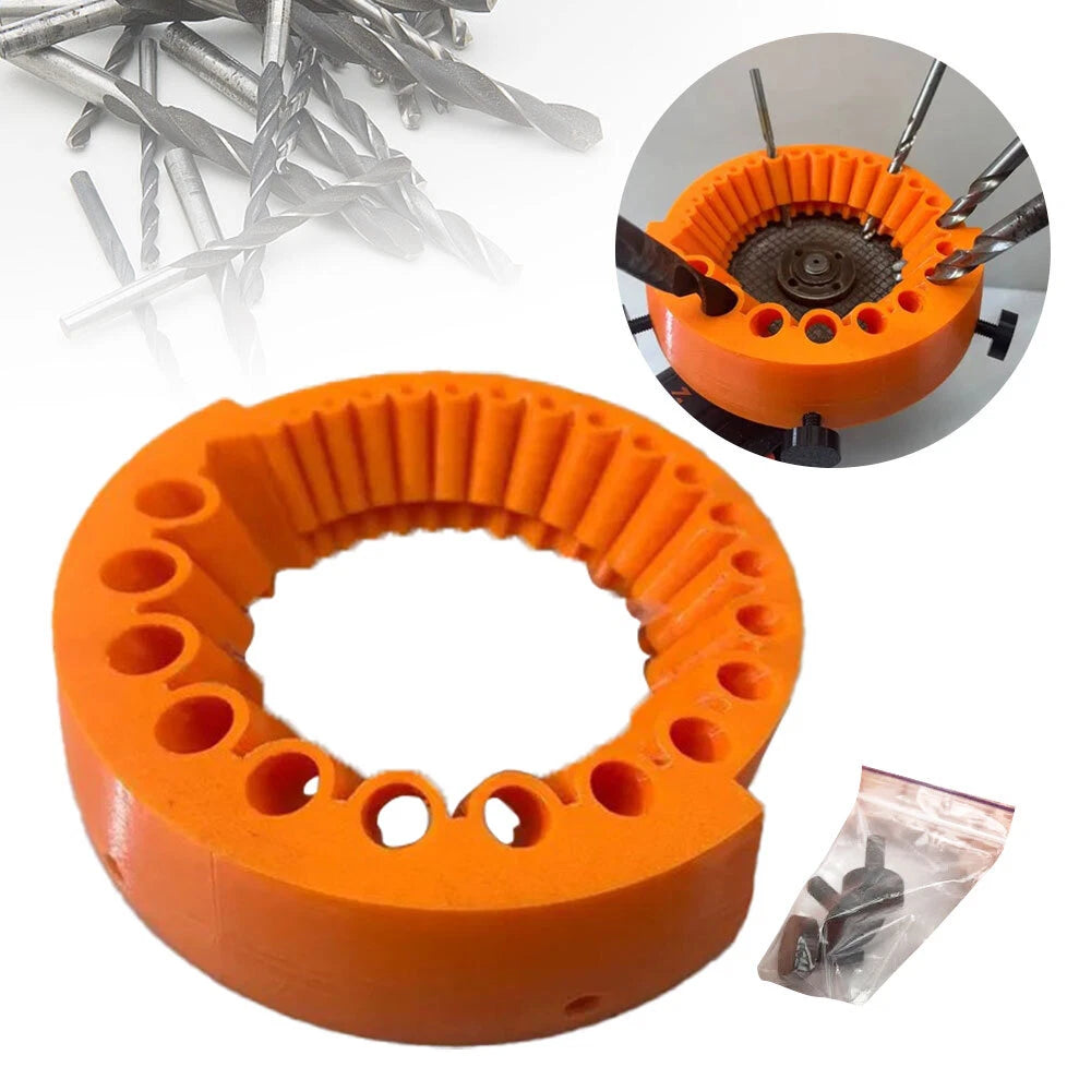 Polishing Grinding Tool Multipurpose Drill Bit Grinding Sharpener Orange