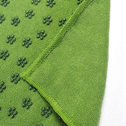 Microfiber Thick Fitness Gym Blanket Non-Slip Eco-friendly Yoga Mat Towel Green