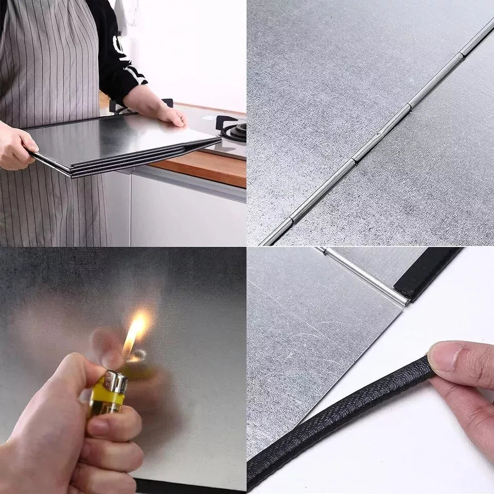 Oil Anti Splatter Shield Washable Cooking Frying Splash Guard Kitchen Screen
