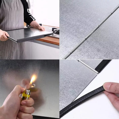 Oil Anti Splatter Shield Washable Cooking Frying Splash Guard Kitchen Screen