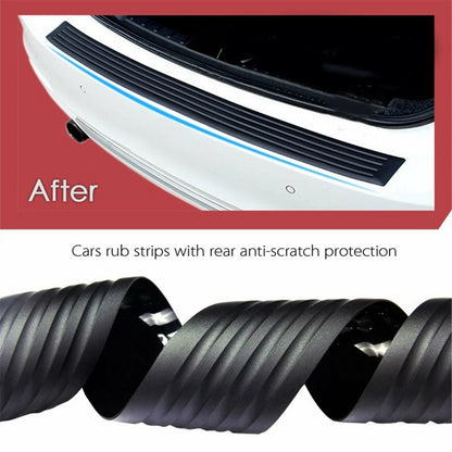 Universal Rubber Bumper Guard No Scratch Car Trunk Rear Edge Protector Auto