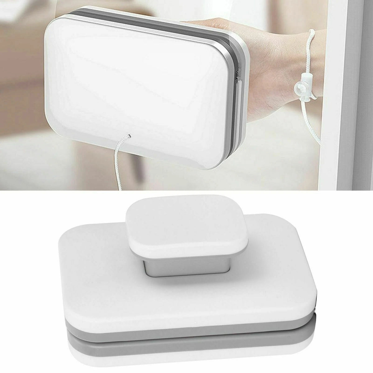 Double Side Glass Cleaner Wiper Home Brush Magnetic Window Glass Cleaning Tool