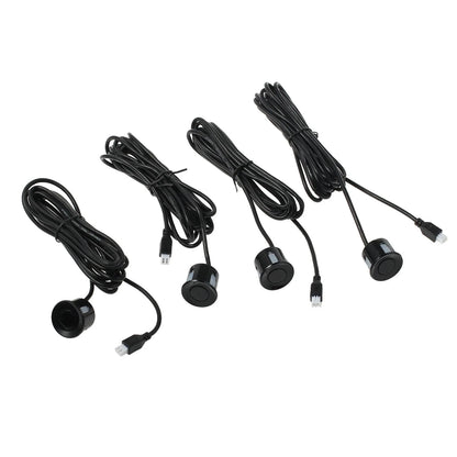 Front Rear Buzzer Reverse Sensor Kit Car Parking Reversing Alarm System 4 Sensor