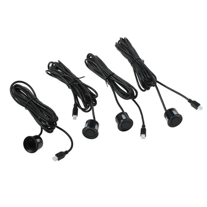 Front Rear Buzzer Reverse Sensor Kit Car Parking Reversing Alarm System 4 Sensor