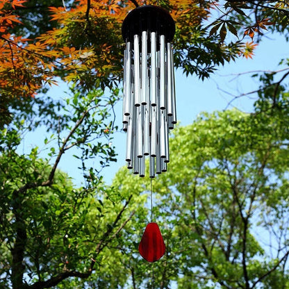 Home Decor Wind Chimes Garden Large Deep Tone Windchime 27 Tubes Chapel Bell
