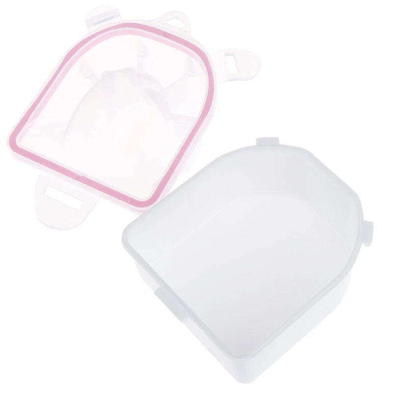 1PC 2in1 Soak Off Bowl Acetone Holder Liquid Manicure Treatment Acrylic Nails