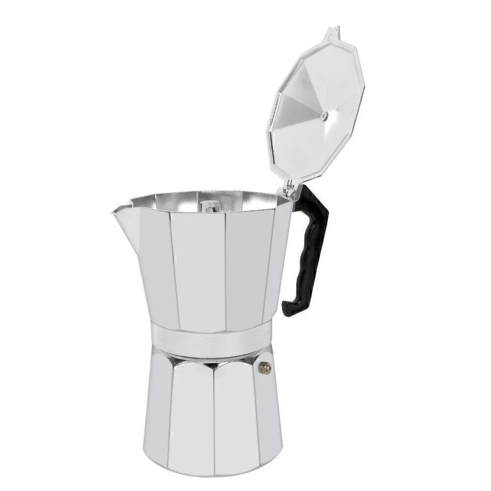 600ML Espresso Coffee Latte Pot Stove Top Italian Coffee Maker Moka Pot