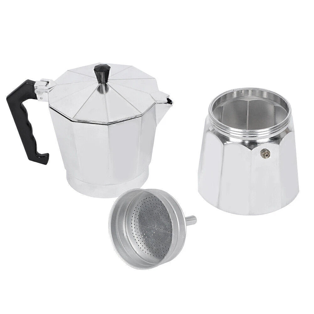 600ML Espresso Coffee Latte Pot Stove Top Italian Coffee Maker Moka Pot