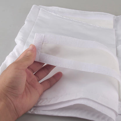 Sealing Cloth 4M Portable Air Conditioner Window Seal Vent Kit 2 Zippers