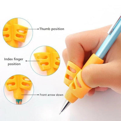 Pen Writing Set Aid Grip Posture Tools Correction Children Pencil Holder 3PCS