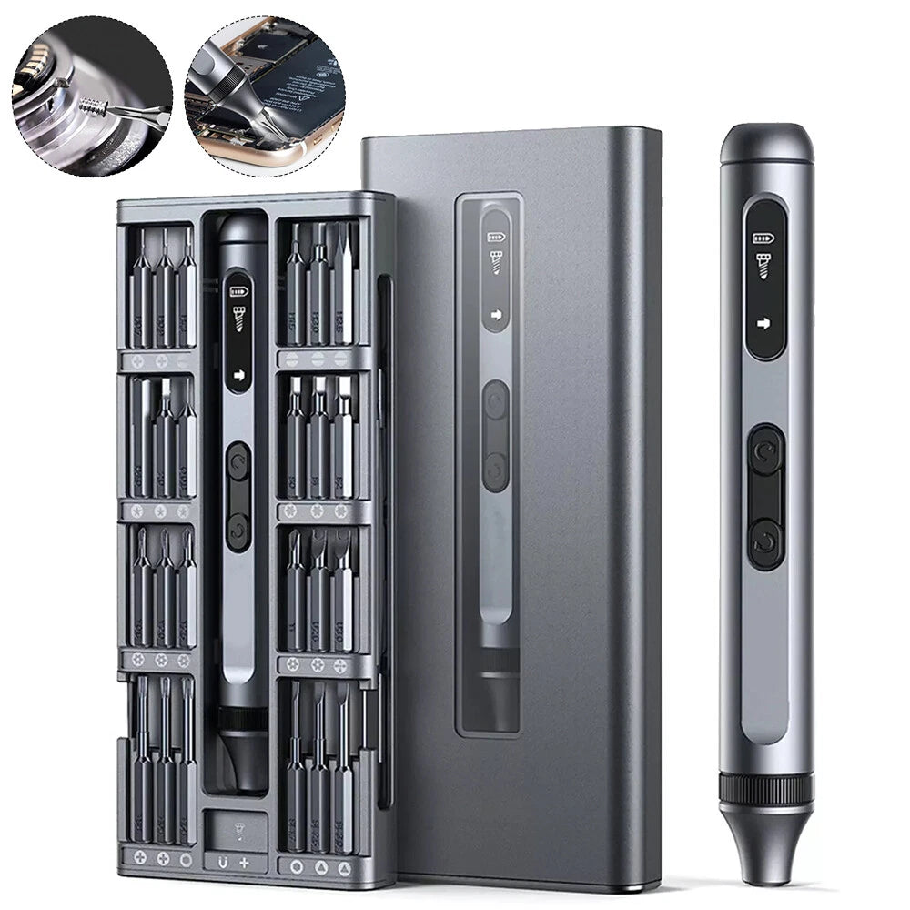 Power Precision Electric Screwdriver 50-IN-1 Set Cordless Mini Repair Tool Kit