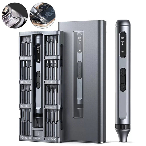 Power Precision Electric Screwdriver 50-IN-1 Set Cordless Mini Repair Tool Kit