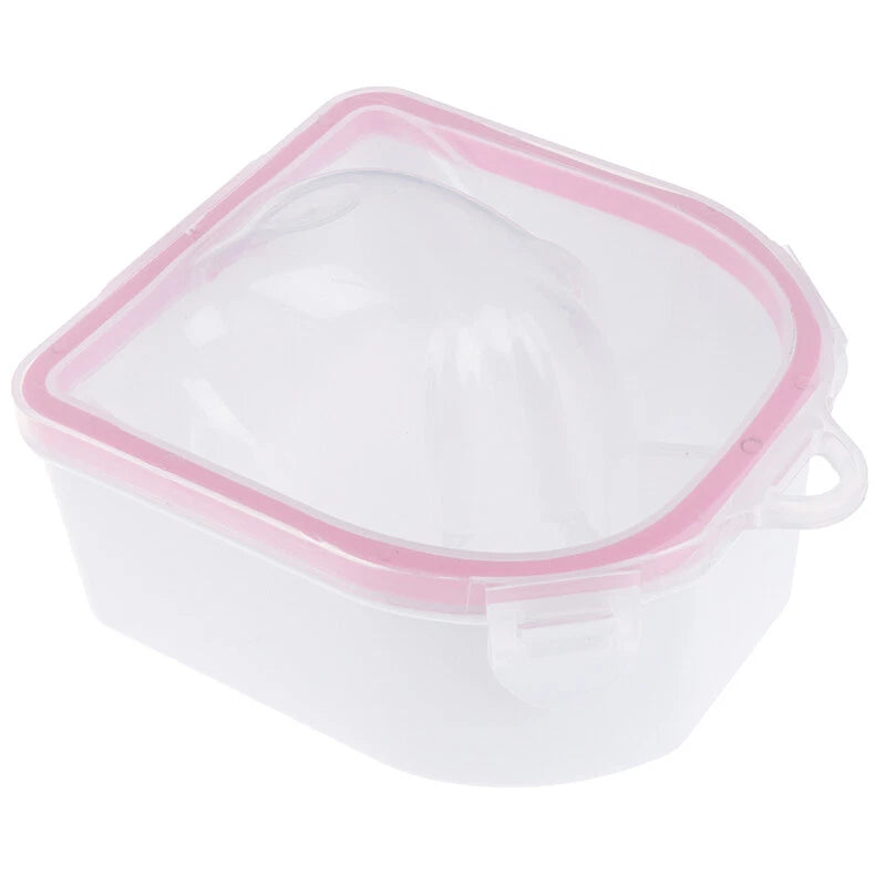 1PC 2in1 Soak Off Bowl Acetone Holder Liquid Manicure Treatment Acrylic Nails