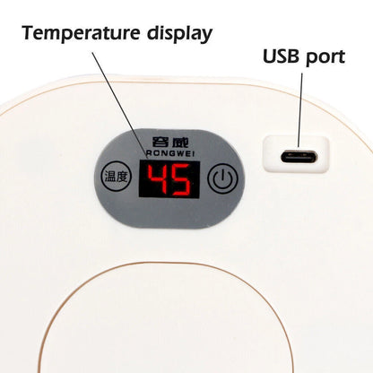 Wet Wipes Heater Dispenser Intelligent Baby Wipes Warmer Holder Heating Box
