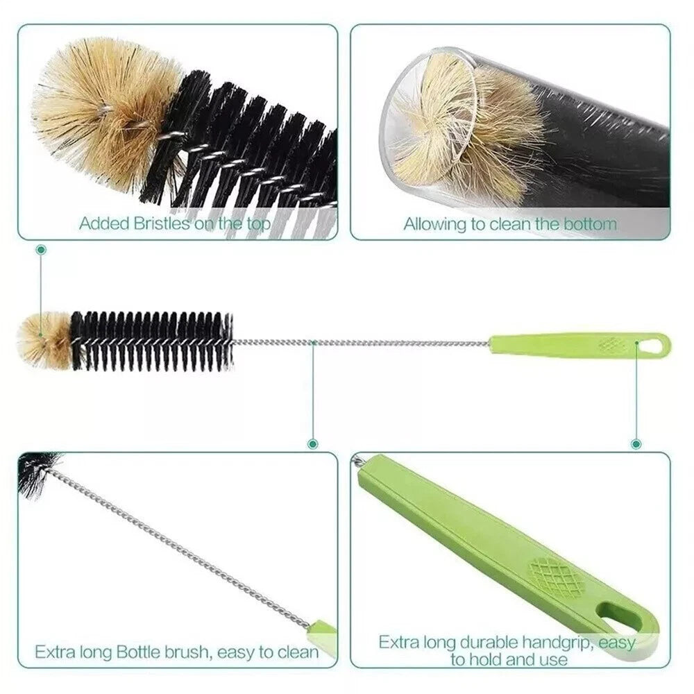 Bottle Cup Kettle Brush Long Handle Cleaning Brush Scrubbing Tool