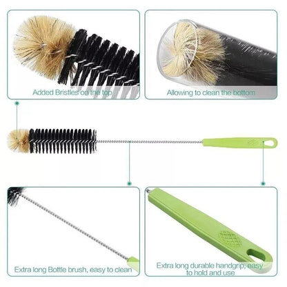 Bottle Cup Kettle Brush Long Handle Cleaning Brush Scrubbing Tool