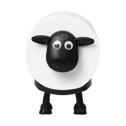 3X Bathroom Stackable Tissue Storage Paper Rack Stand Sheep Toilet Roll Holder