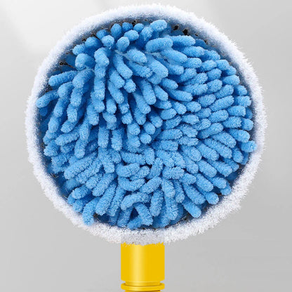 Long Handle Automatic Rotating Car Wash Foaming Brush Microfiber Cleaning Mop