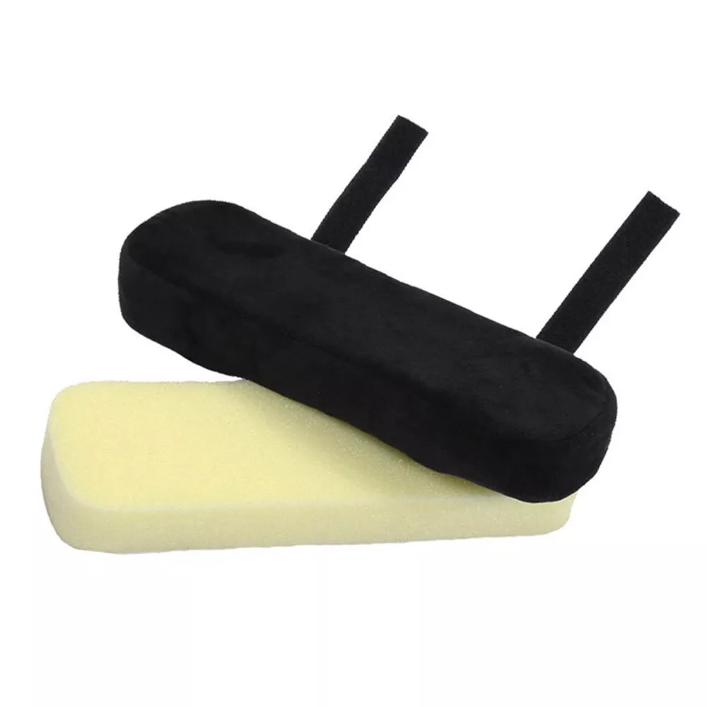 2PCS Elbow Arm Rest Pad Memory Foam Cushions Support Cover Chair Armrest