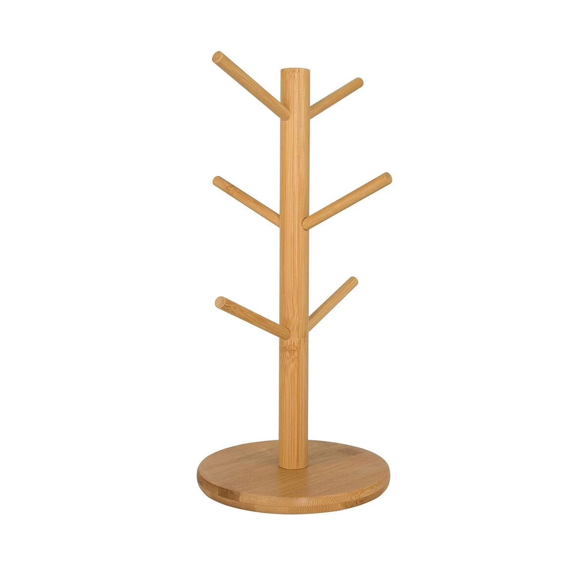 Coffee Tea Cup Holder Wooden Tree Rack Mug Stand Kitchen Storage Rack Hanger
