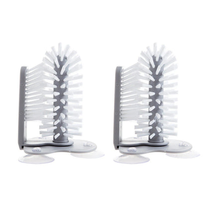 Glass Cup Brush Suction Cup Sink Water Bottle Cleaning Brush Kitchen Tool