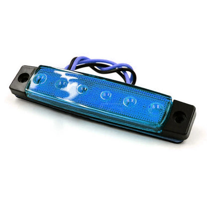 12X Deck Courtesy Lights Marine Boat Blue LED Waterproof Stern Transom Light