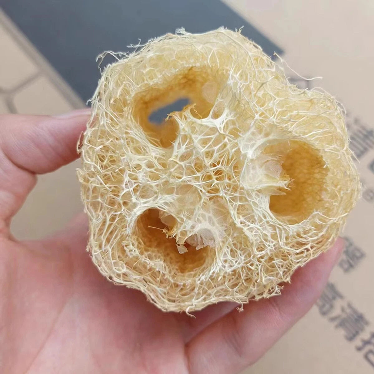 Natural Loofah Sponge Shower Body Brush Exfoliating Skin Washing Dishes