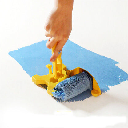Paint Edger Roller Brush Set Furniture Home Wall Ceilings Portable Clean Cut
