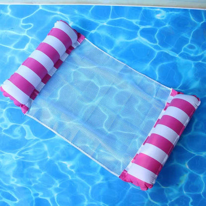 Pool Bed Swimming Chair Toy Inflatable Portable Floating Water Hammock Float