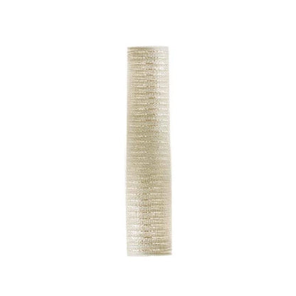 Metallic Polynet Deco Mesh Ribbon Roll 26cm Christmas Gift Crafts Decorations