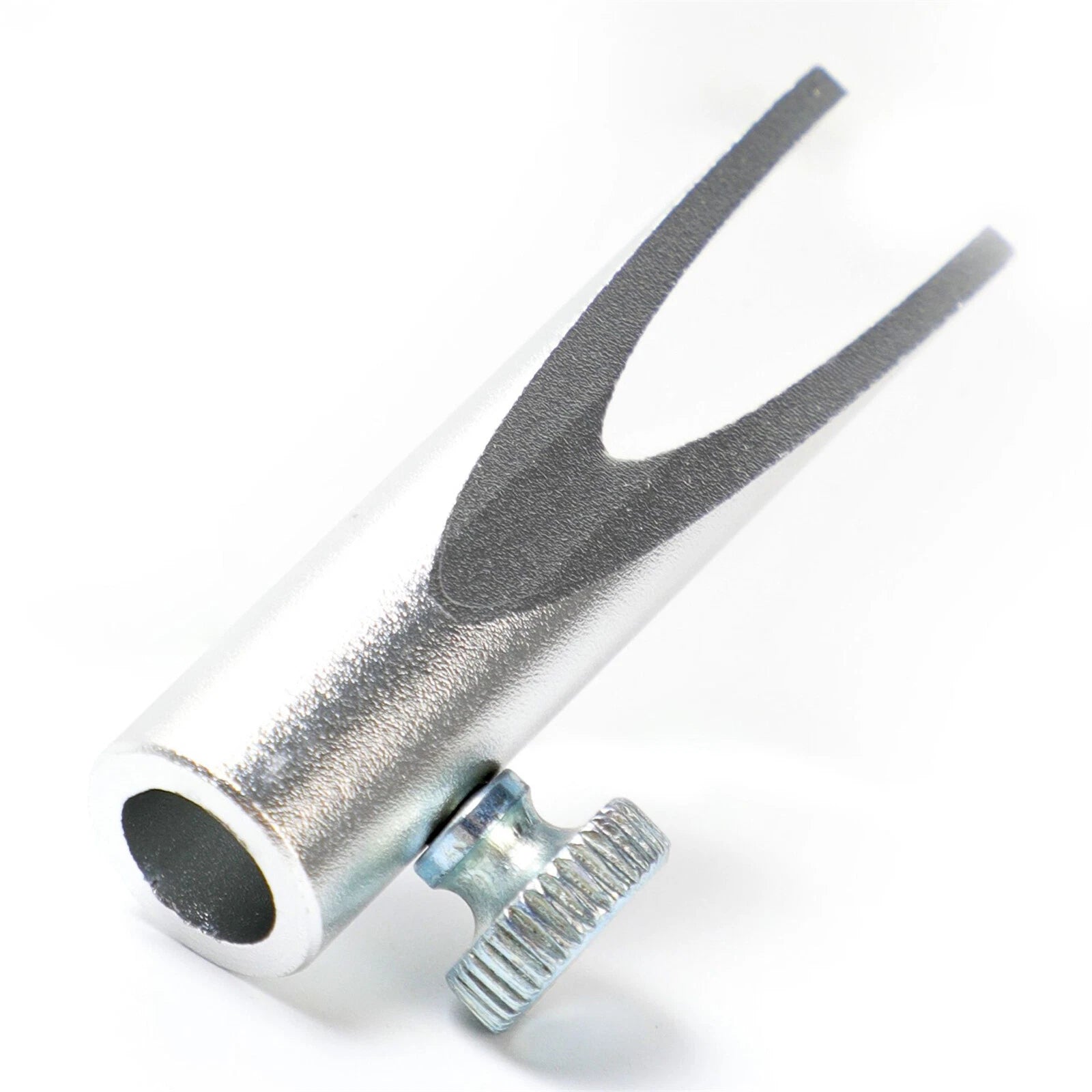 2PCS Cylindrical Metal Eyebrow Pen Sharpener Wide Application Makeup Tool Silver