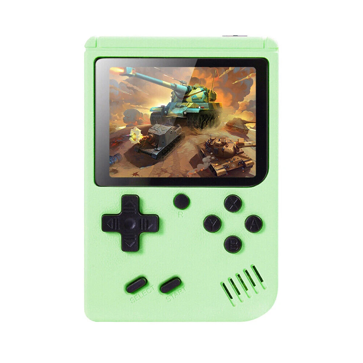 Handheld Retro Video Game Console Built-In 800 Classic Games Kids Gift Green