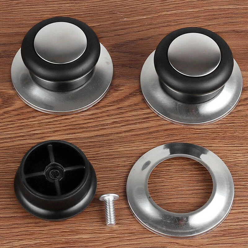 2Pcs Pot Pan Lid Hand Grip Knob Handle Saucepan Kitchen Cookware Replacement