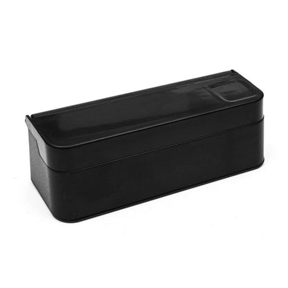 2X Portable Mini Change Storage Box Car Interior Coin Holder Organizer