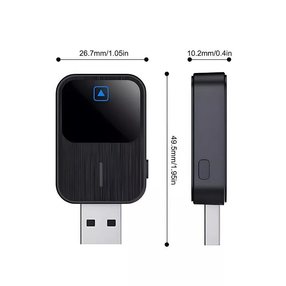USB Car Dongle Adapter Android Auto Carplay Wired to Wireless Adapter