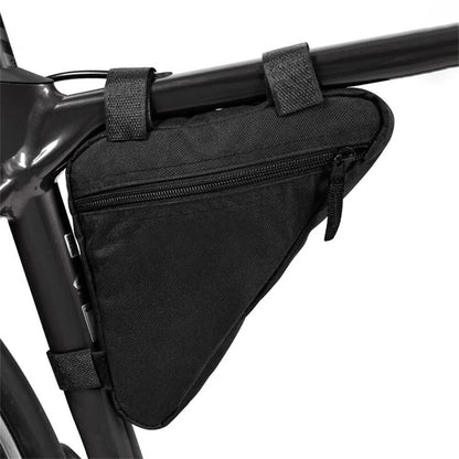 Bike Cycling Triangle Bag Sporting Accessories Bicycle Black Pouch Front Frame