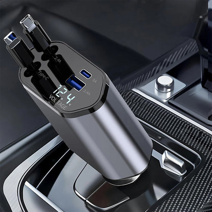 iPhone Android Fast Charging Car Phone Adapter USB Type C Cable Car Charger