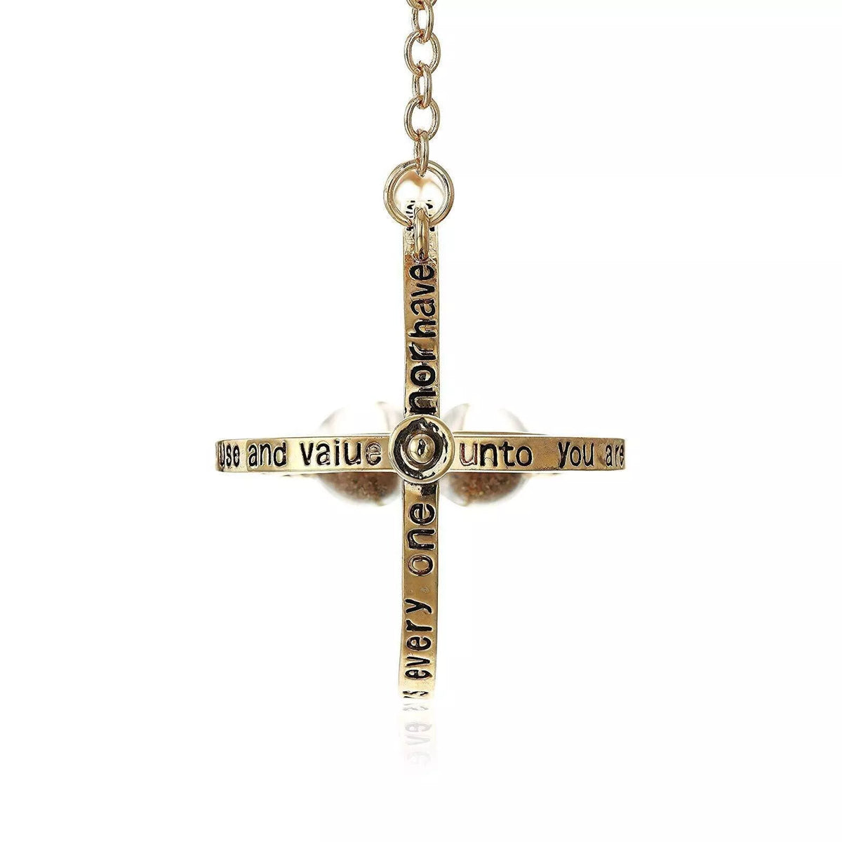 Gold Tone Hourglass Necklace Harry Potter Hermione Granger Pendant Time Turner