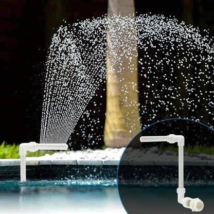 Adjustable Water Feature Pond Decor Pool Waterfall Fountain Swimming Kit