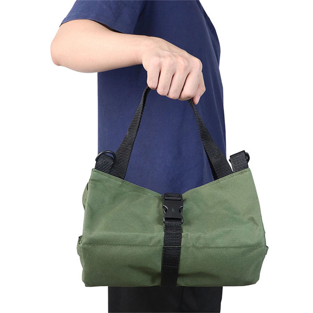 Large Wrench Super Big Pouch Roll Up Canvas Bag Tool Roll Organizer
